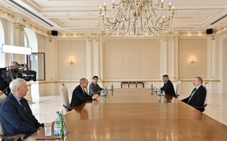 Президент Азербайджана принял министра сельского хозяйства Израиля