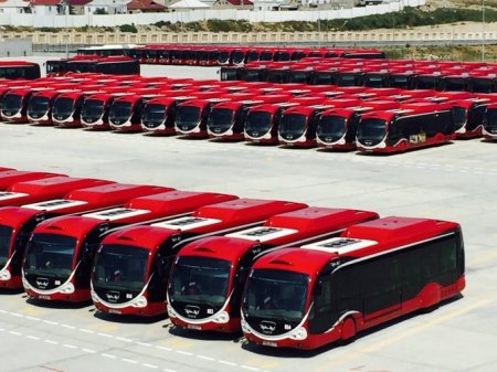 88 nömrəli müntəzəm marşrut xətti üzrə hərəkət edən avtobuslar BakuBus-a verildi