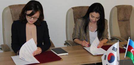 Dövlət Aqrar Ticarət Şirkəti ilə Koreya Beynəlxalq Əməkdaşlıq Agentliyi arasında protokol imzalanıb