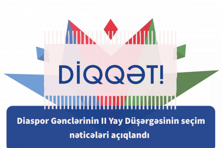 “Nəsimi 650” Diaspor Gənclərinin II Yay Düşərgəsi iştirakçılarının seçimi başa çatıb