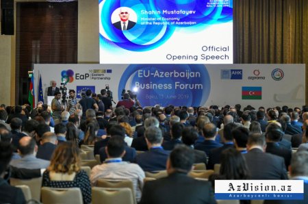 Azərbaycan – Avropa İttifaqı biznes forumu keçirilir