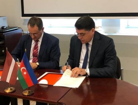 Azərbaycan və Latviya arasında beynəlxalq avtomobil daşımaları ilə bağlı Protokol imzalanıb