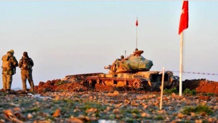 Türkiyə ordusu Fərat çayının şərq hissəsinə daxil olub