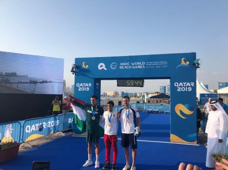 Azərbaycan komandası Qətər 2019 MOKA Dünya Çimərlik Oyunlarında 2 medal qazanıb