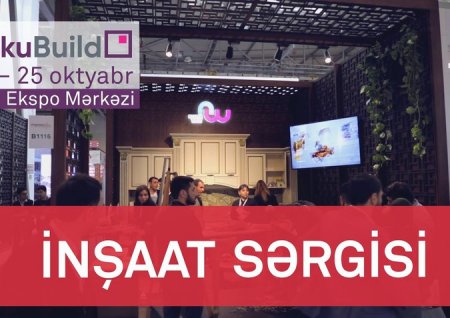 “BakuBuild 2019” sərgisi işə başlayıb