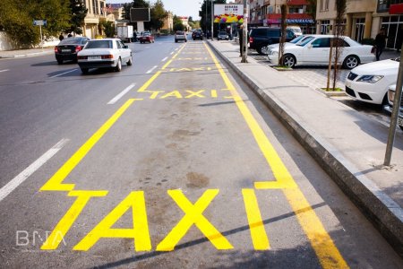 Paytaxtın 12 küçə və prospektində taksi duracaqları təşkil edilib
