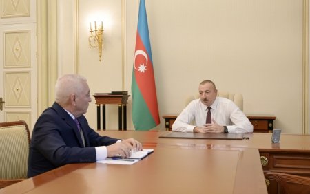 Prezident İlham Əliyev “Azərenerji” ASC-nin prezidentini qəbul edib