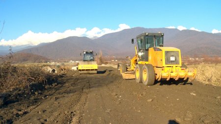 Balakən rayonunda yeni kəndlərarası yolun yenidən qurulmasına start verilib