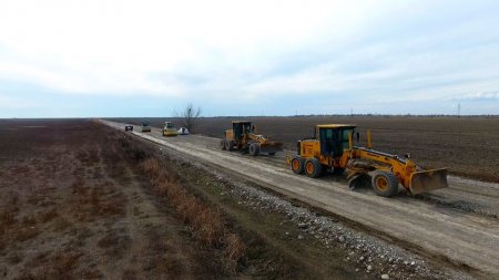 Kürdəmirdə 3 kəndi birləşdirən 18 km-lik avtomobil yolu yenidən qurulur