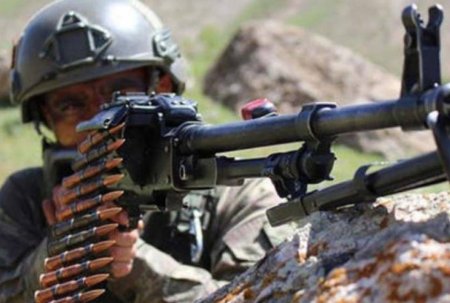 Ermənistan silahlı qüvvələri atəşkəsi 45 dəfə pozub