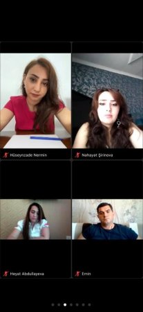 "İdeya və Gənclik " mövzusunda gənclərlə video konfrans keçirilib-FOTOLAR