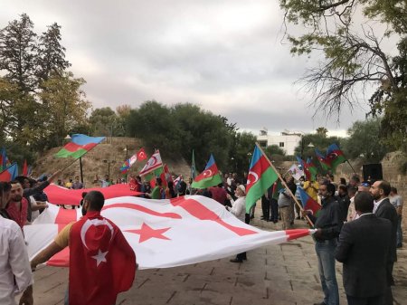 Şimali Kipr Türk Respublikasında “Azərbaycan üçün birlikdəyik” adlı aksiya keçirilib