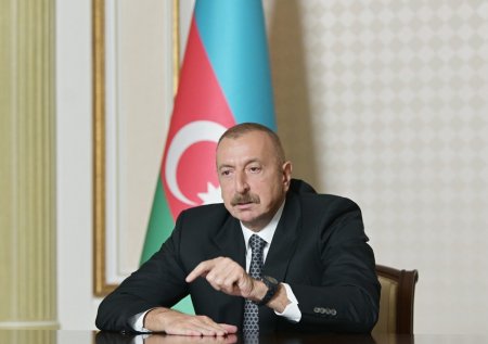 Azərbaycan Prezidenti: "Bu gün Azərbaycan bayrağı Şuşada dalğalanır"