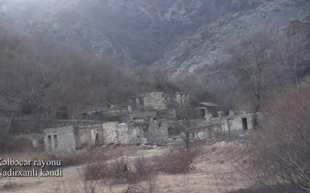 Kəlbəcər rayonunun Nadirxanlı kəndindən görüntülər-VİDEO