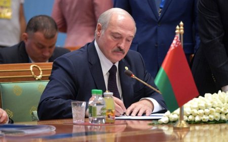 Aleksandr Lukaşenko Azərbaycana səfərə yola düşüb