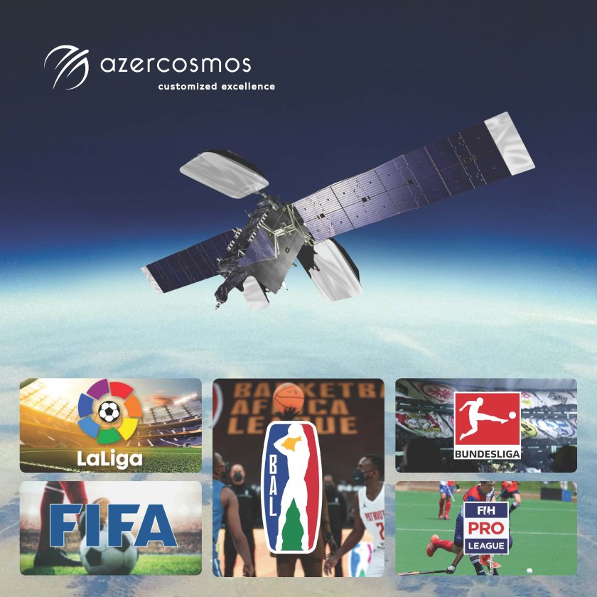 Afrikada keçirilən beynəlxalq tədbirlər “Azerspace-1” peyki üzərindən yayımlanır