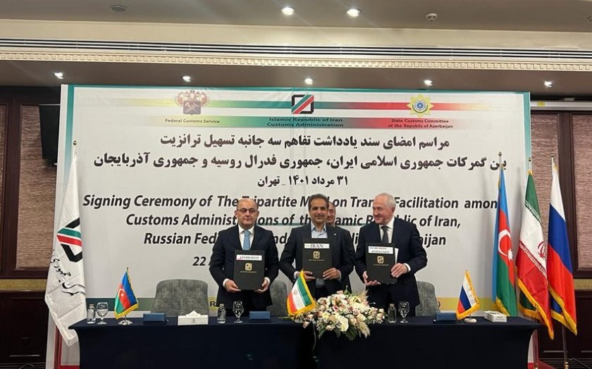 Azərbaycan, İran və Rusiya gömrük xidmətləri arasında Anlaşma Memorandumu imzalanıb