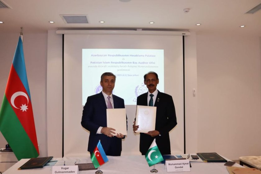 Hesablama Palatası ilə Pakistanın Baş Auditor Ofisi arasında Anlaşma Memorandumu imzalanıb
