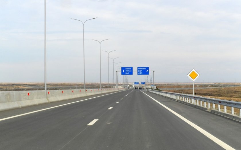 Bərdə-Ağdam avtomobil yolu istifadəyə verilib