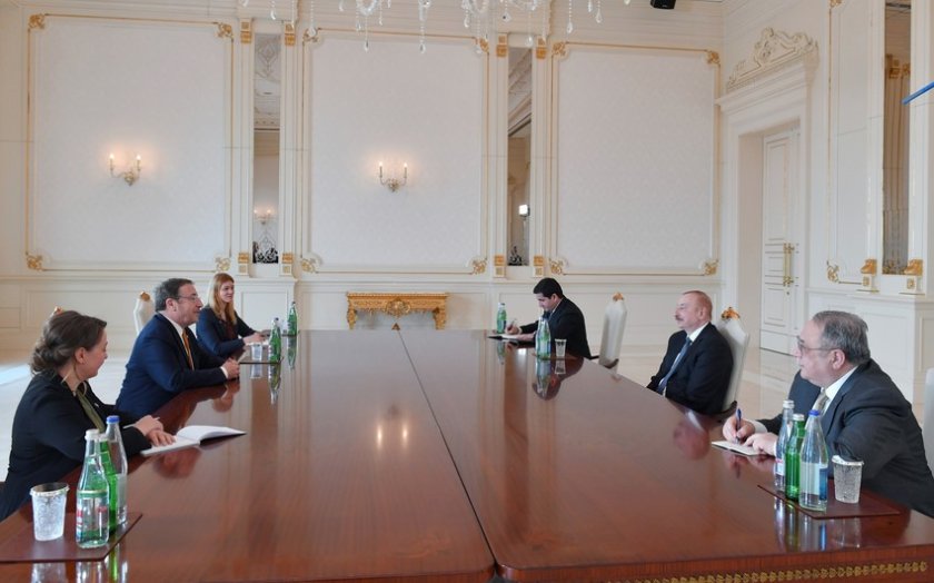 Prezident İlham Əliyev BMT-nin İnkişaf Proqramının Administratorunu qəbul edib