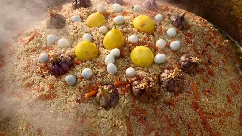 7 tonluq plov hazırlanacaq