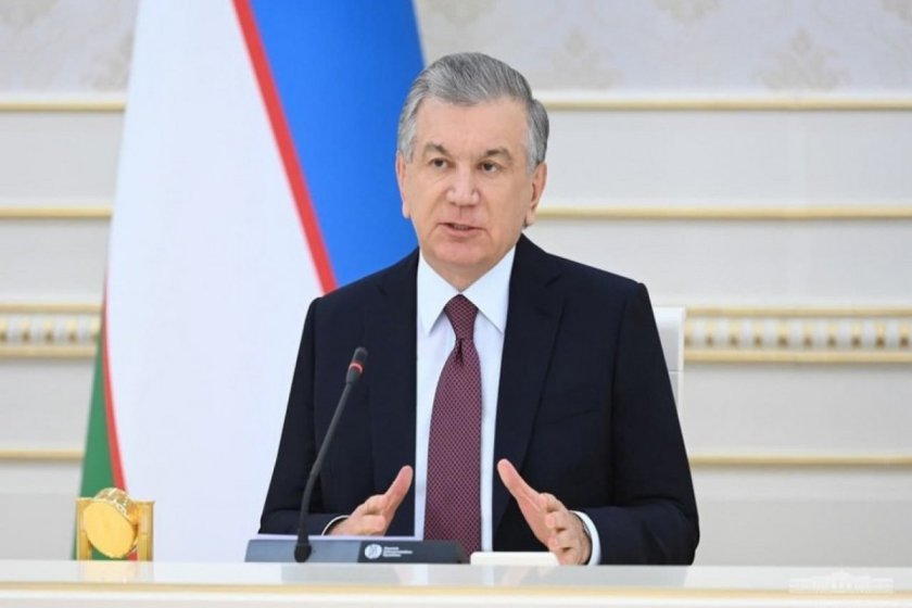 Özbəkistan Prezidenti Şavkat Mirziyoyev Azərbaycana dövlət səfərinə gəlib