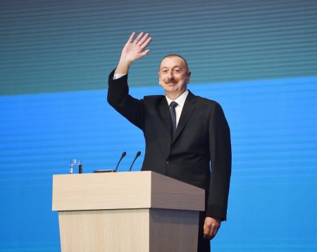 Prezident İlham Əliyev Azərbaycan Gəncləri Gününə həsr olunmuş respublika toplantısında iştirak edib