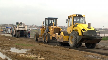 Masazır-Novxanı avtomobil yolunun 2.5 km-lik hissəsi yenidən qurulub