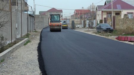 Sumqayıt şəhərində uzunluğu 21.4 km olan küçə və yollar əsaslı təmir edilir
