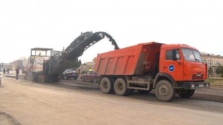 Hacıqabul-Muğan avtomobil yolu yenidən qurulur