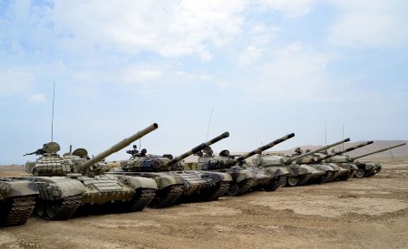 “Ən yaxşı tank heyəti” adı uğrunda yarışlar keçirilib - VİDEO