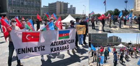 Ankarada Azərbaycana növbəti dəstək aksiyası keçirilib