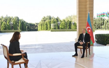 Prezident İlham Əliyev “France 24” televiziya kanalına müsahibə verib