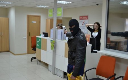 Gürcüstanda banka silahlı basqın edilib