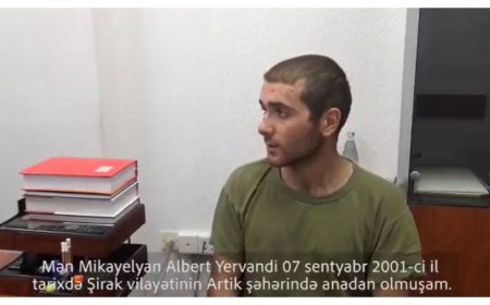 Erməni əsir: "Kürd əsilli muzdlulardan ibarət 1 500 nəfər var idi"-VİDEO