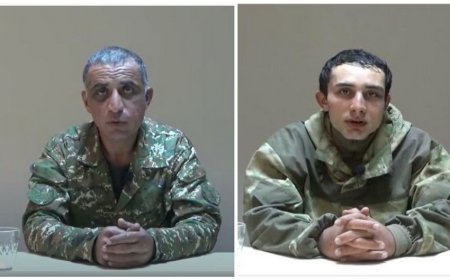 Erməni hərbi əsirlər danışır: "Qaçdım, mənə 8 nəfər qoşuldu"-VIDEOLAR