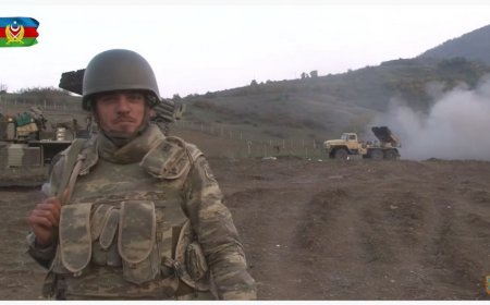 Azərbaycan hərbçisi: "Düşmənin heç bir hərbi texnikası qalmayacaq"-VIDEO