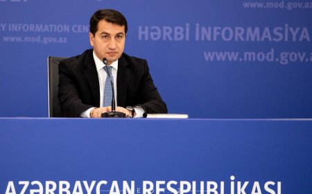 Hikmət Hacıyev: "Düşmən uşaq bağçasını hərbi qərargaha çevirib"