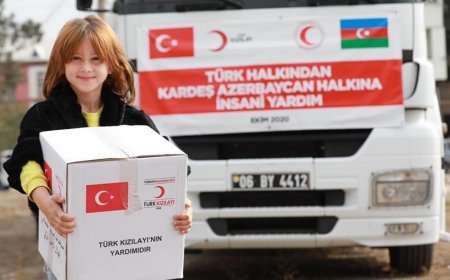 Türkiyənin Qızıl Aypara Cəmiyyəti: Azərbaycanda ehtiyacı olanlara yardım edirik