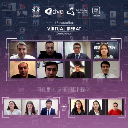 “COVID-19” mövzusunda keçirilən “I Respublika Virtual Debat Çempionatı”nın qalibi müəyyən oldu