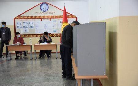 Qırğızıstanda seçkilər və referendum başa çatdı