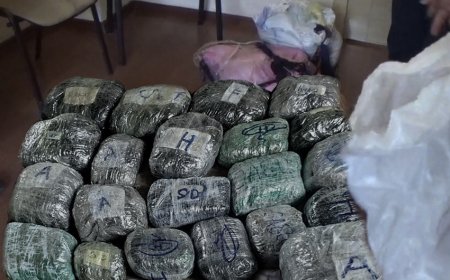 Polis əməliyyat keçirdi, 128 kq narkotik götürüldü - VİDEO