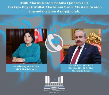 Azərbaycan və Türkiyə parlament sədrləri telefonla danışıb