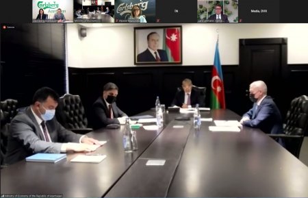 İqtisadiyyat Nazirliyi və Carlsberg Azerbaijan arasında Anlaşma Memorandumu imzalanıb