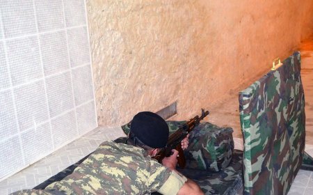 Azərbaycan Ordusunda hərbi beşnövçülük yarışları keçirilib - VİDEO