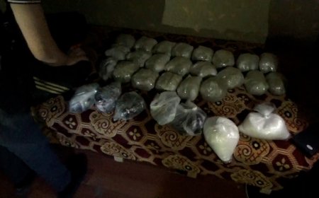 Polis əməliyyatlar keçirdi, 62 kq narkotik götürüldü - VİDEO