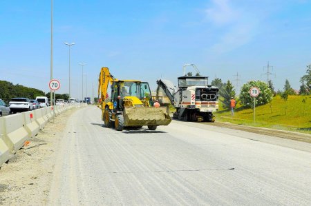 Bakı–Quba–Rusiya Federasiyası ilə dövlət sərhədi avtomobil yolu təmir edilir