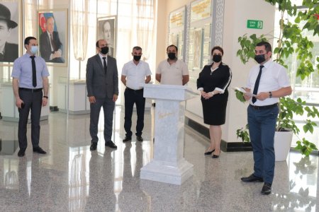 Naftalanda təlimi baş vuran turizm sektoru nümayəndələrinə sertifikatlar verilib