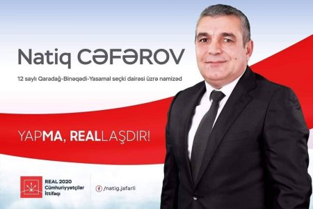 REAL Partiyasının sədr müavini: "Ermənistan tərəfinin istəyi mənə aydındır"