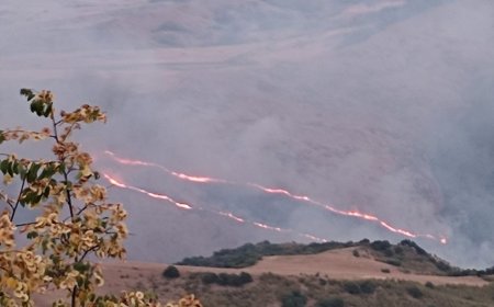 Ağsu və Şamaxının dağlıq ərazilərində yenidən yanğınlar başlayıb